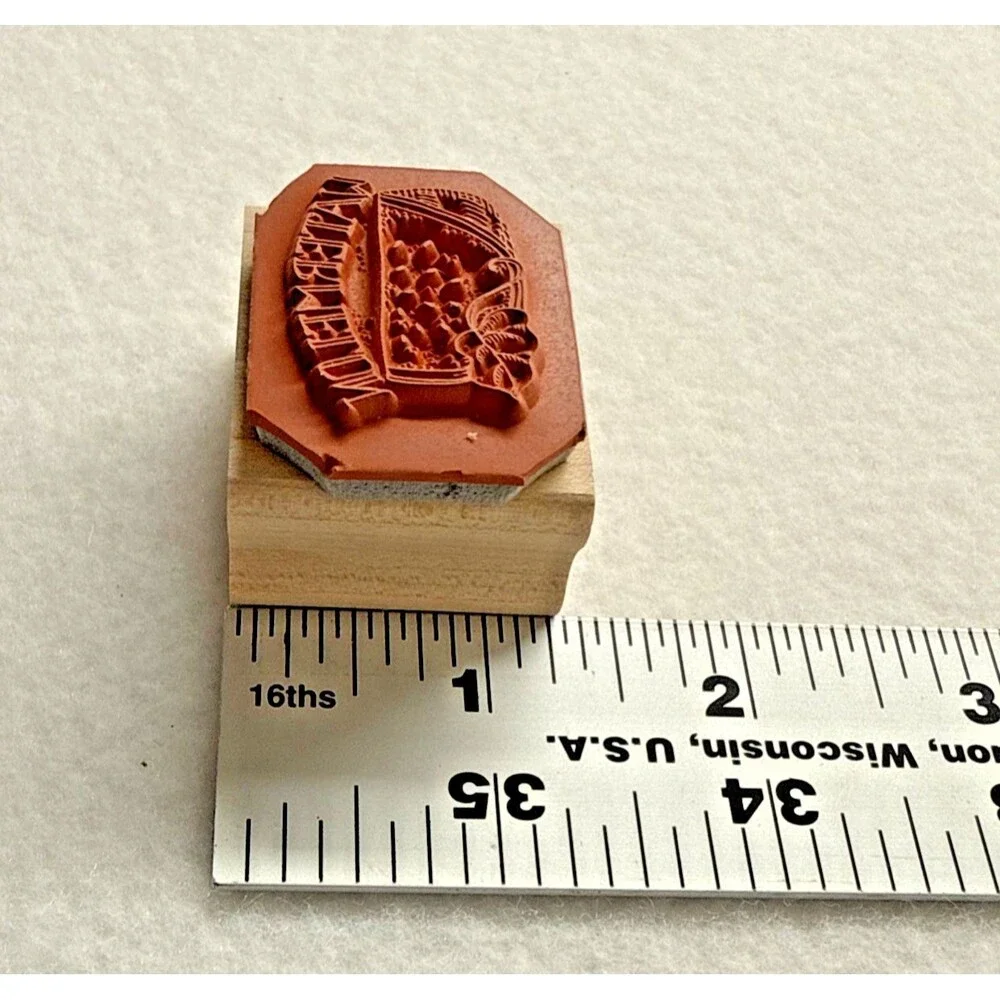 GARDEN SEEDS Stampin' Up! Foam Mount Rubber Stamps Vegetable Harvest Food abx25
